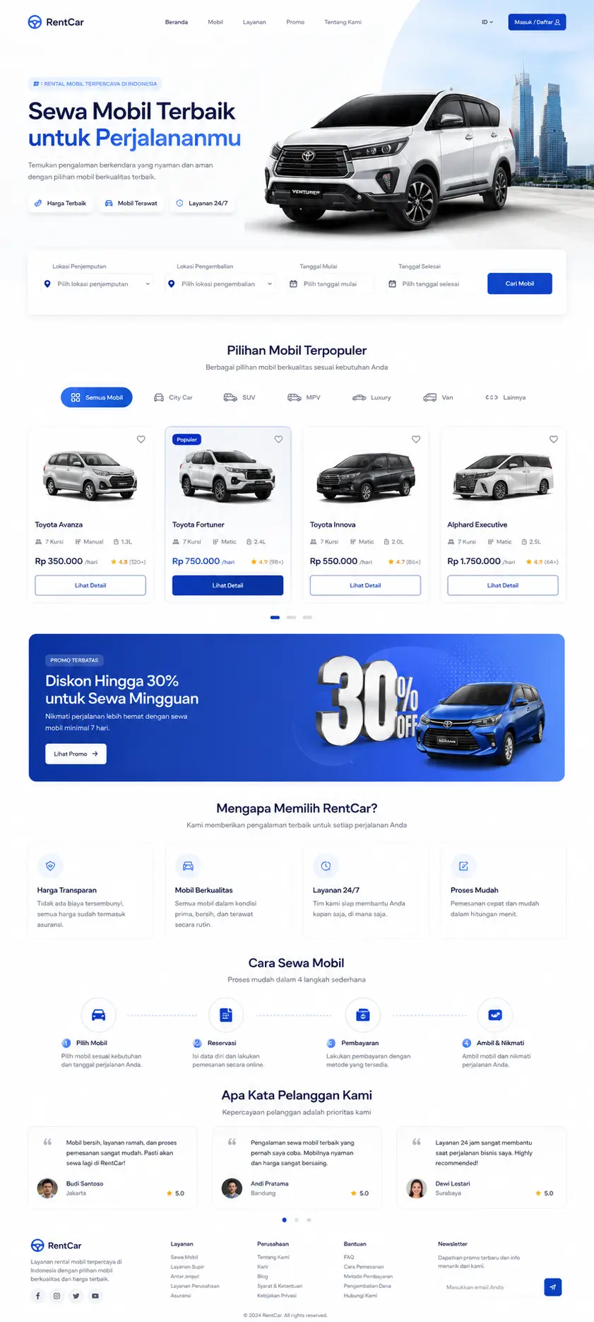 Rental Mobil